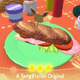 A LeChonk sandwich in Pokemon Violet and Scarlet.